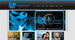 Desktop Screenshot of contagiousloveintl.com